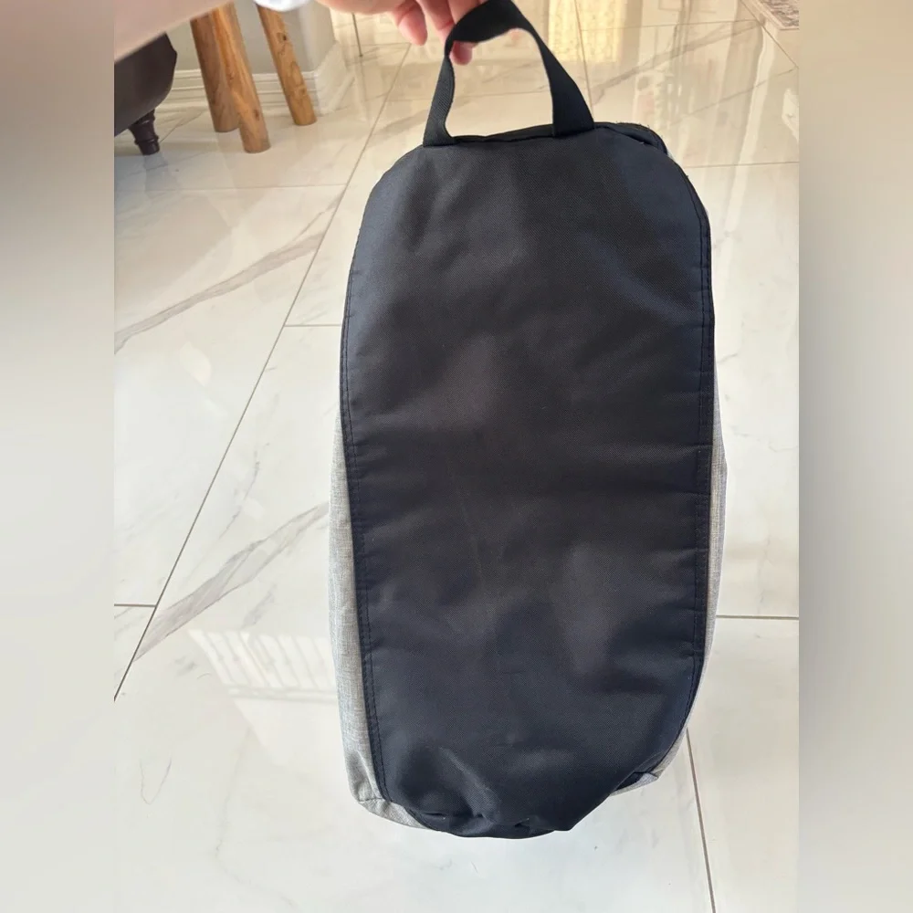 Champion Gray & Black Duffel Bag with Logo